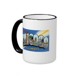 Greetings from Chicago, Illinois! mug
