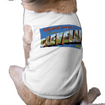 Greetings from Cleveland, Ohio! Pet Tee Shirt