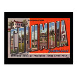 Greetings from Columbia Postcard