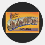 Greetings from Columbus Ohio Stickers