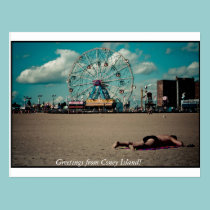 Greetings from Coney Island! postcards