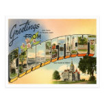 Greetings From Connecticut Postcards