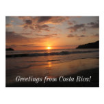 Greetings from Costa Rica! Postcard