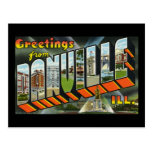 Greetings from Danville Illinois Postcards