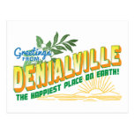 Greetings from Denialville - denial postcards