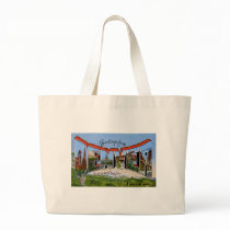 Greetings from Denver Colorado Canvas Bags