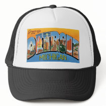 Greetings from Detroit! Hats