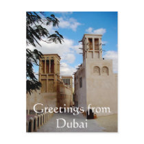 Greetings from Dubai postcards
