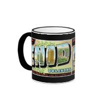 Greetings from Enid Coffee Mugs