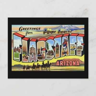 Greetings from Flagstaff Arizona Postcards