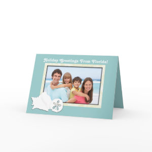 Greetings From Florida Photo Christmas Card