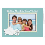 Greetings From Florida Photo Christmas Card