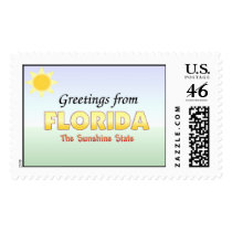 Greetings from Florida postage
