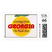 Greetings from Georgia postage