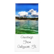 Greetings from Gulfport, FL Photo Cards