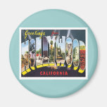 Greetings From Hollywood California Fridge Magnet