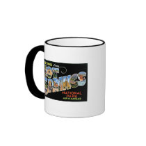 Greetings from Hot Springs! Coffee Mugs