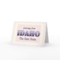 Greetings from Idaho cards
