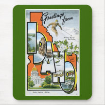 Greetings from Idaho! Mousepad
