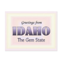 Greetings from Idaho postcards by dndartstudio Greetings from Idaho postcards
