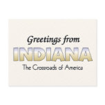 Greetings from Indiana postcards
