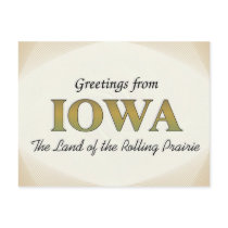 Greetings from Iowa postcards by dndartstudio Greetings from Iowa postcards