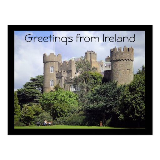 Greetings from Ireland postcard