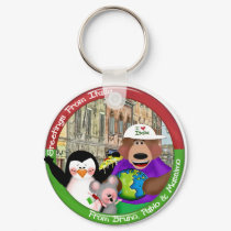 Greetings From Italia keychains