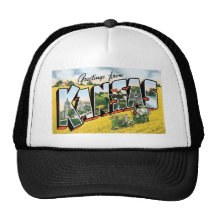 Greetings from Kansas! Mesh Hat