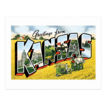 Greetings from Kansas! Post Cards