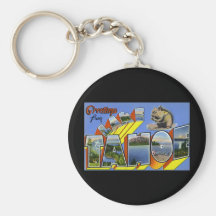 Greetings from Lake Tahoe Key Chains