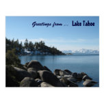 Greetings from Lake Tahoe Postcard