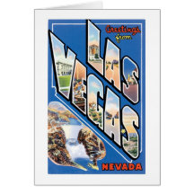 Greetings from Las Vegas, NV Greeting Cards
