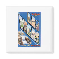 Greetings from Las Vegas, NV Magnet