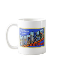 Greetings from Long Beach California Mug