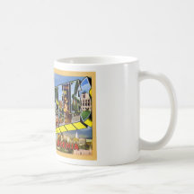 Greetings from Los Angeles California Mugs