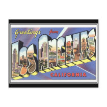 Greetings from Los Angeles California Vintage Postcards