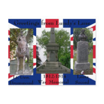 Greetings from Lundy's Lane - Customized postcards