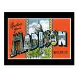 Greetings from Madison, Wisconsin Post Cards