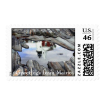 Greetings from Maine Custom Postage postage