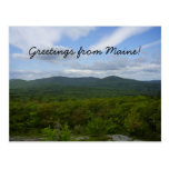 Greetings from Maine Postcard