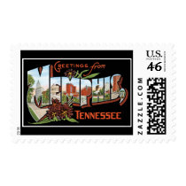 Greetings from Memphis Tennessee Postage
