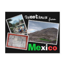 Greetings from Mexico postcards
