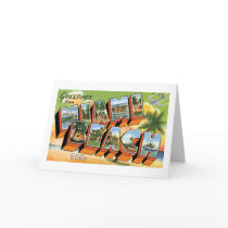 Greetings from Miami Beach, Fl Greeting Cards