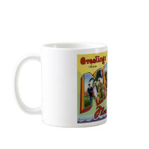 Greetings from Miami Florida Coffee Mugs