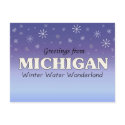 Greetings from Michigan postcards