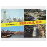 Greetings from Minneapolis 1950s Flyer Design