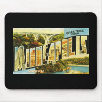 Greetings from Minneapolis Minnesota Mousepads