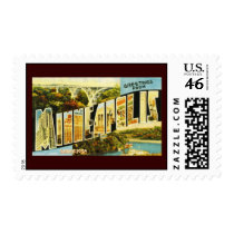 Greetings from Minneapolis Minnesota Stamp