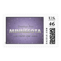 Greetings from Minnesota postage by dndartstudio Greetings from Minnesota postage